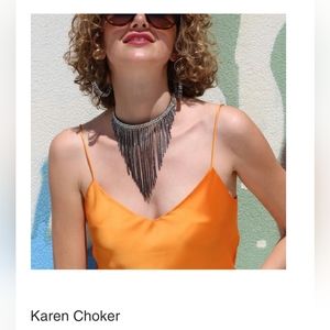 New Karen Choker Rhinestone